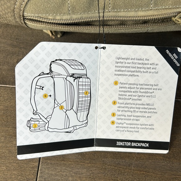 5.11 Ignitor Backpack - Picture 6 of 11